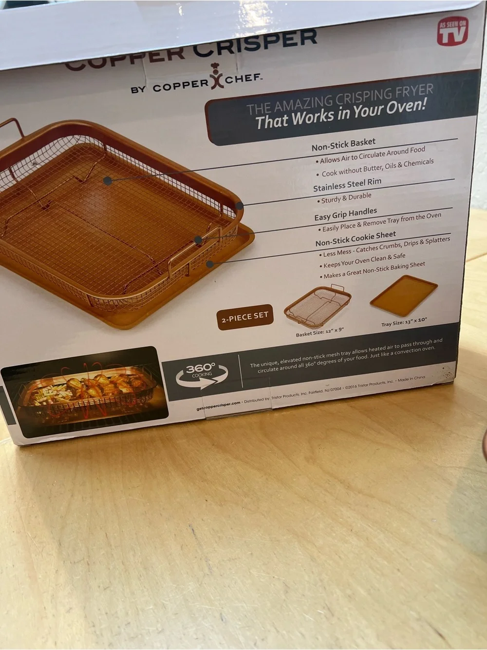 Copper Crisper Baking Tray 2ps Set by — Copper Chef